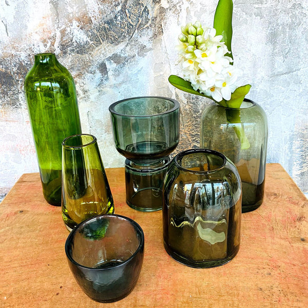 Vasen grün * verschiedene Designs